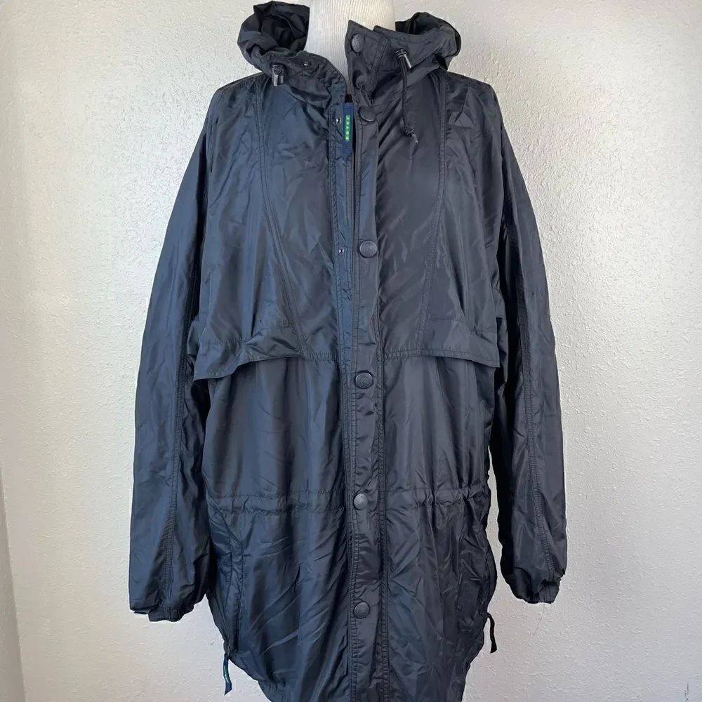 Eddie Bauer EBTEK Black Jacket Size XL EUC